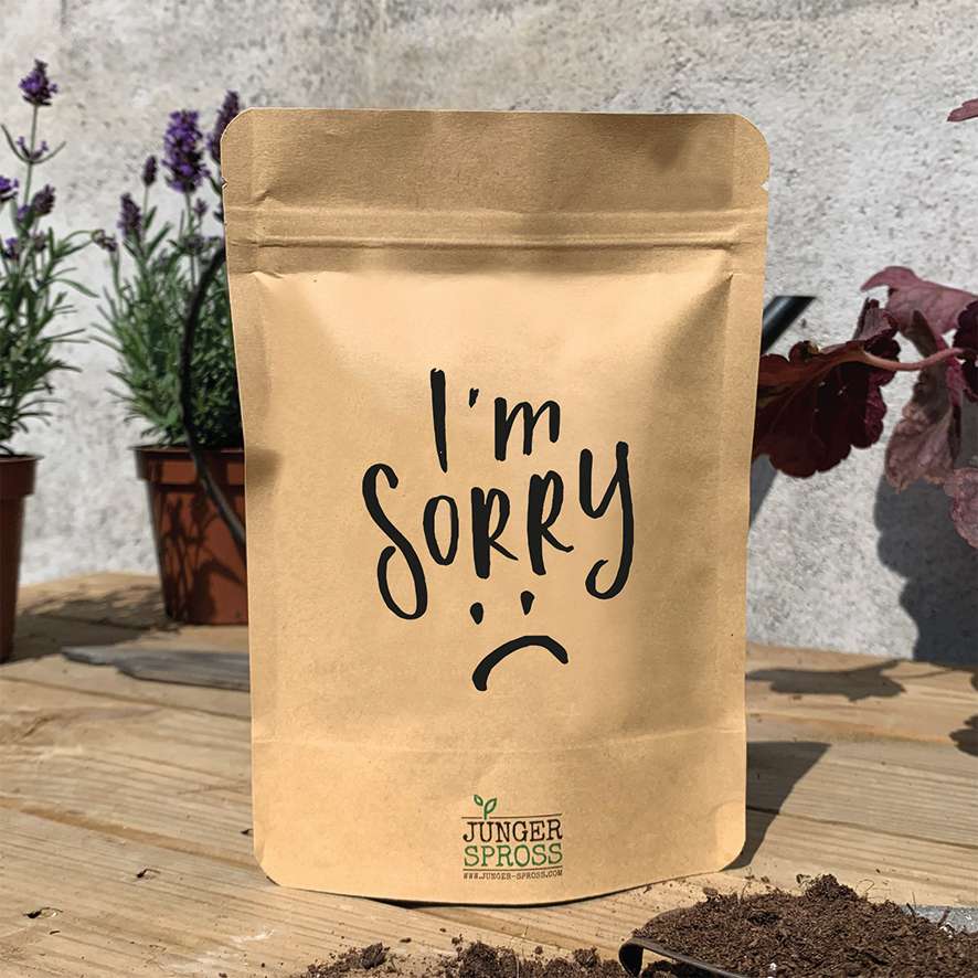 Botschaftsbeutel "I'm sorry" - ooobox