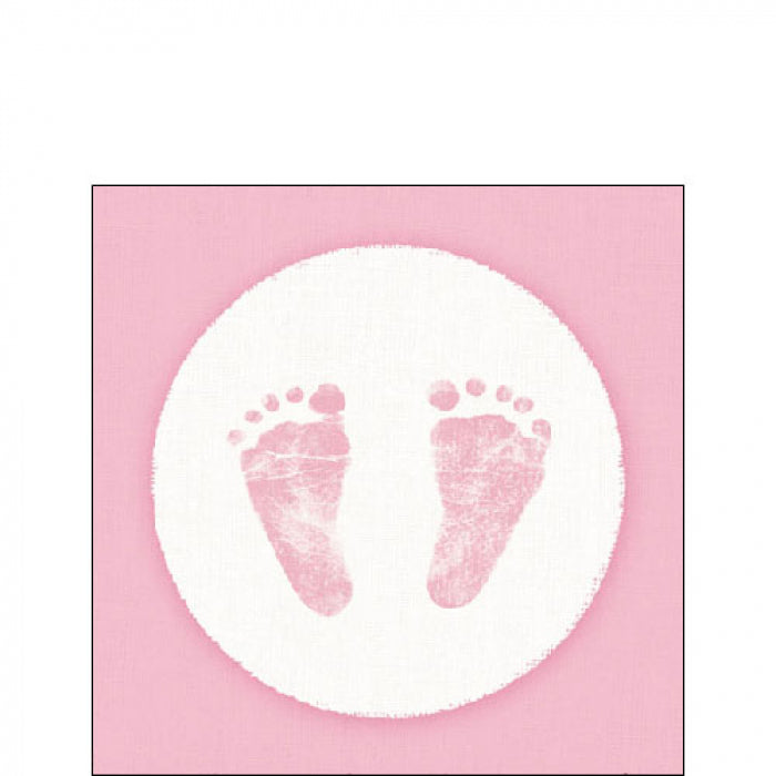 Servietten "sweet love" Baby Girl zur Geburt - ooobox
