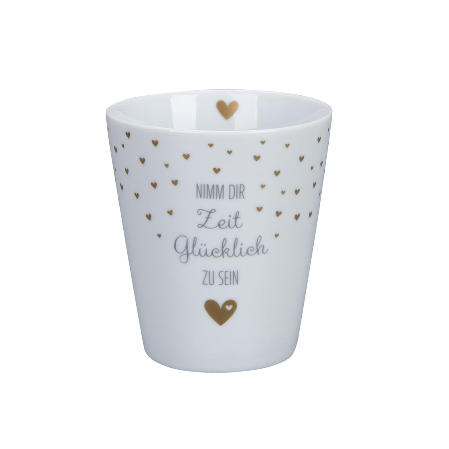 Becher "Nimm dir Zeit, glücklich zu sein" - ooobox
