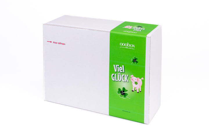 Geschenkverpackung: Viel Glück - ooobox