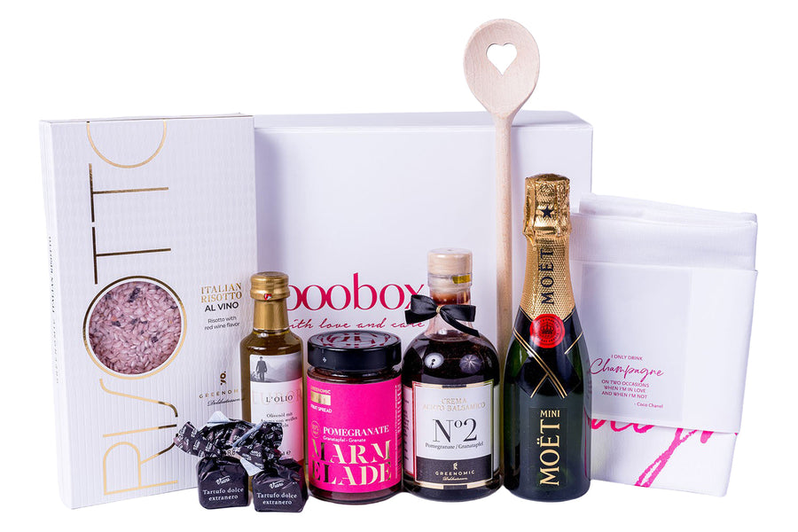 Geschenkbox "Großer Dank" mit erlesenen Delikatessen - ooobox