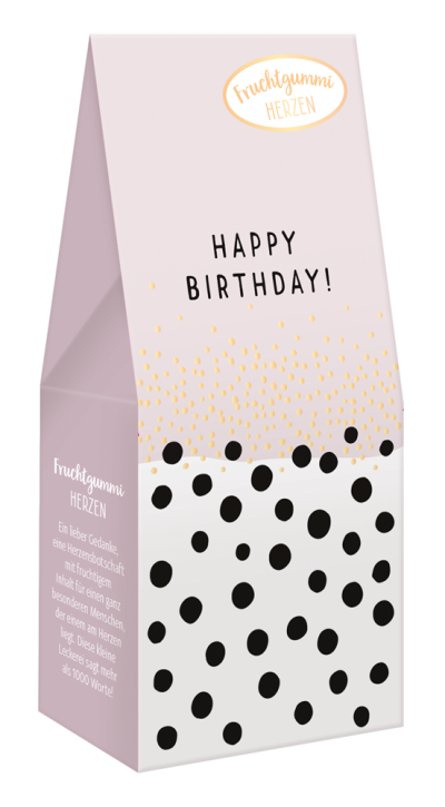 Geschenkbox Happy Birthday! Alles Gute für Dich mit Sekt, Bonbons und Schokolade - ooobox
