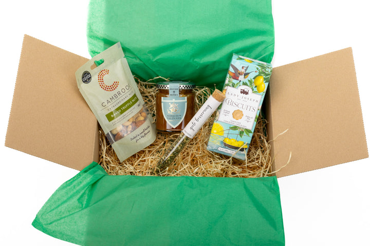 Geschenkbox Gute Besserung mit Honig, Keksen und Tee - ooobox