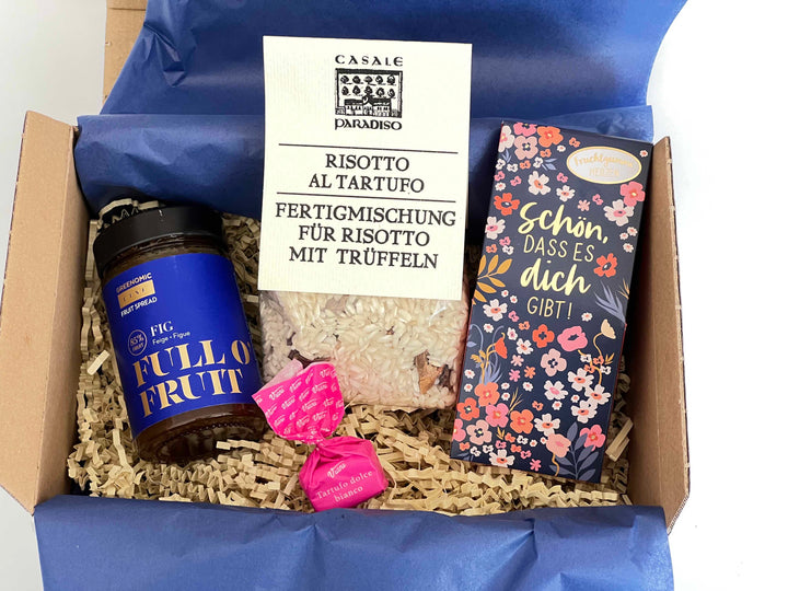 Geschenkbox Kleiner Gruß mit edlen Delikatessen - ooobox
