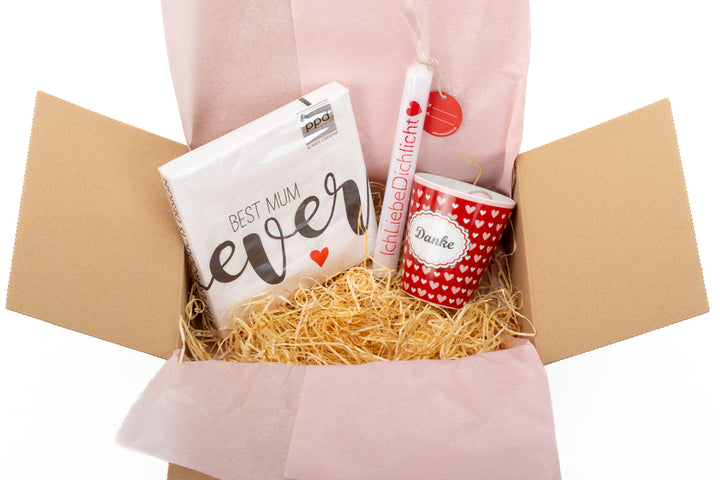 Geschenkbox Best Mom Ever als Dankeschön für Deine Mutter - ooobox