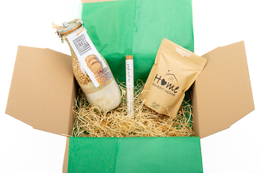 Geschenkbox Einzug "Willkommen im neuen Zuhause" - ooobox