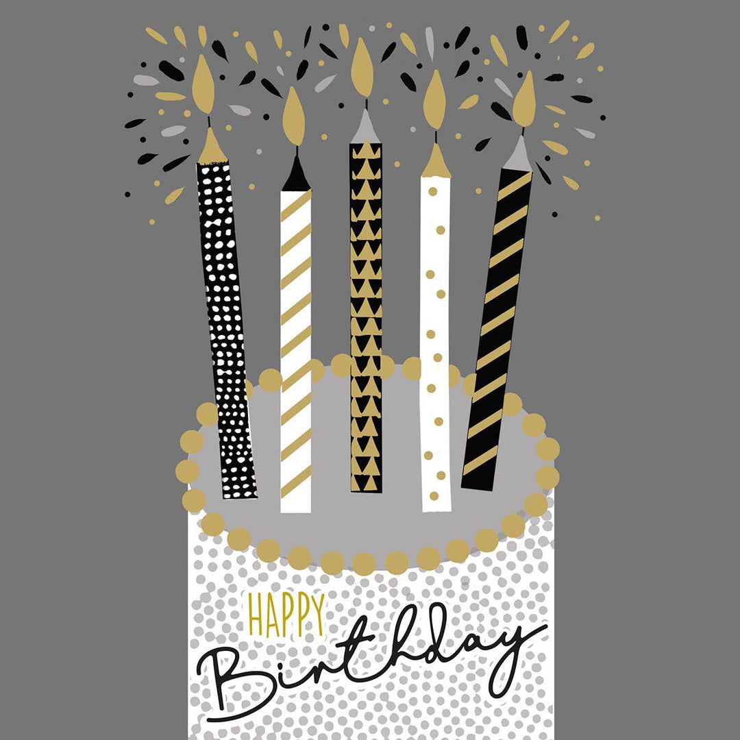 Geschenkbox Let's celebrate zum Geburtstag mit Kuchen, Sekt und Servietten - ooobox