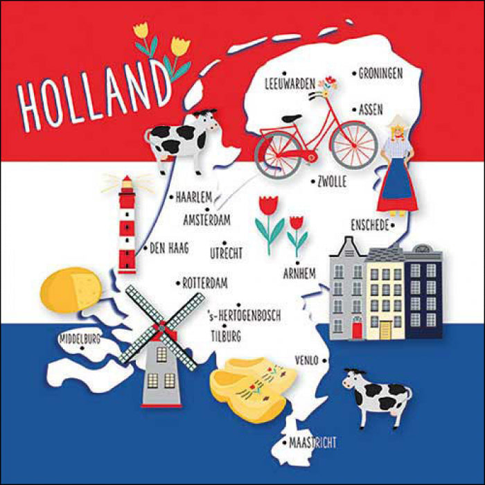 Servietten "Holland Glory" - ooobox