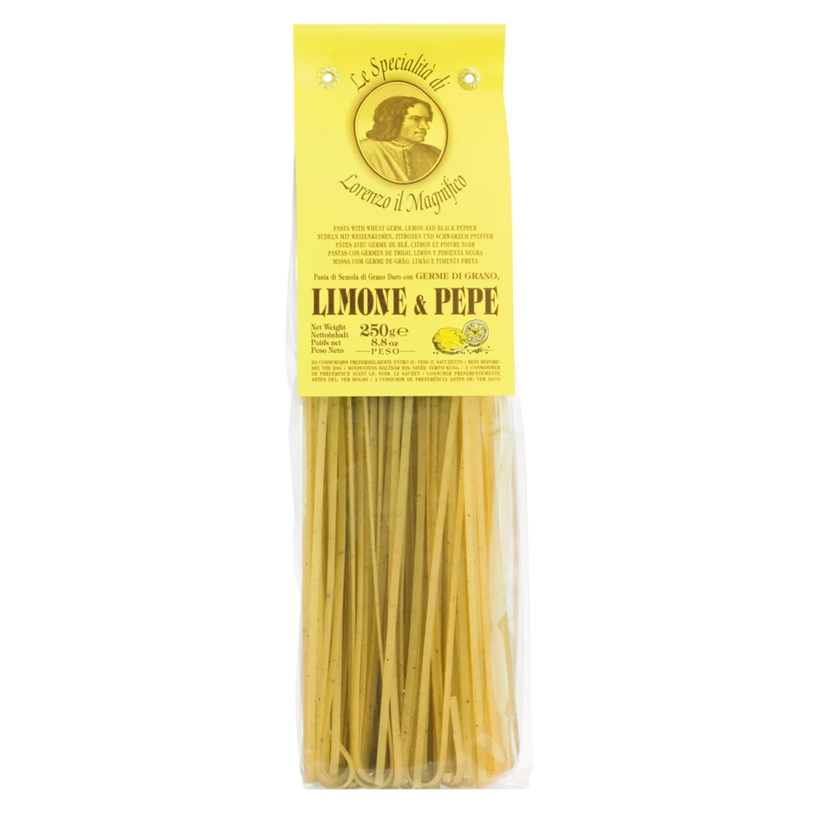 Linguine Nudeln mit Zitrone und Pfeffer - ooobox