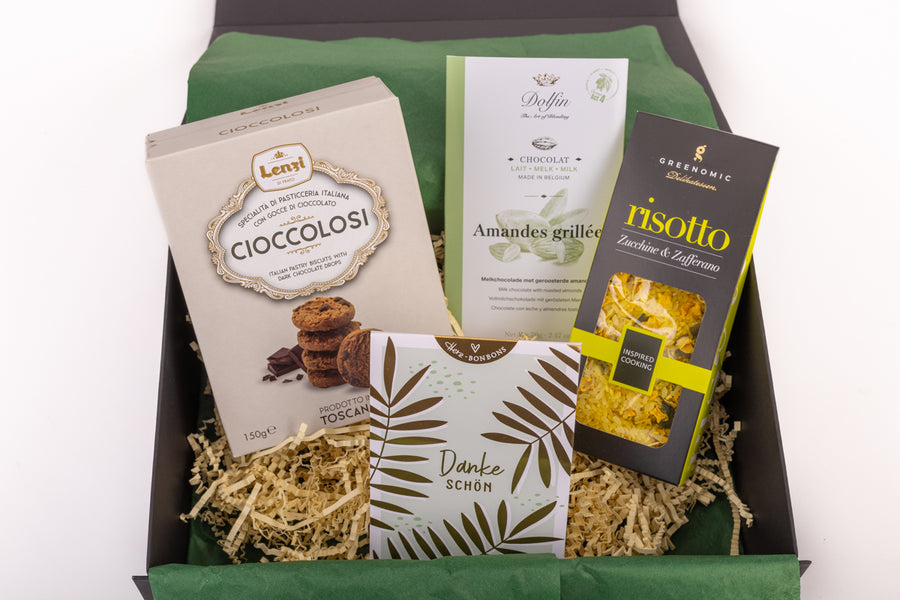 Geschenkbox "Einfach mal Danke sagen" mit kleinen Leckereien - ooobox