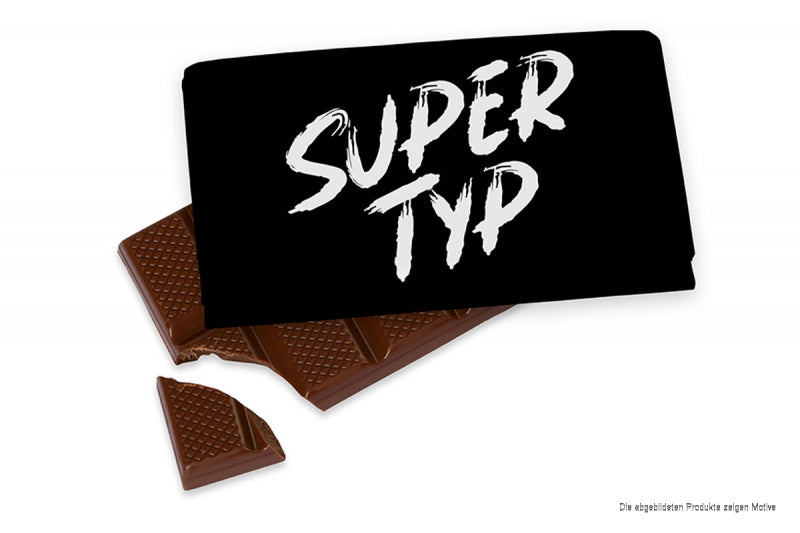 Schokolade "supertyp" - ooobox