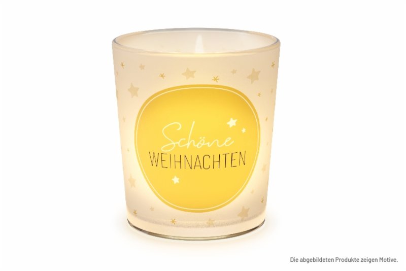 Teelicht "Schöne Weihnachten"