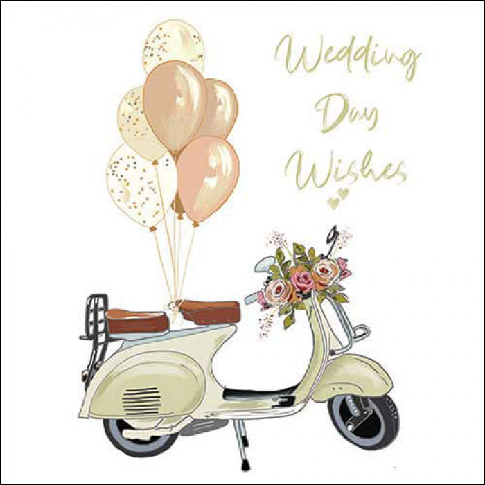 Servietten "Wedding day wishes" zur Hochzeit - ooobox