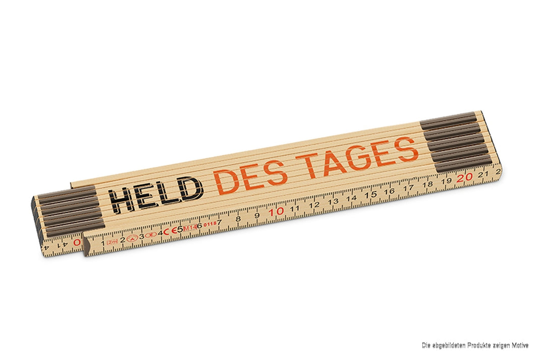 Zollstock "Held des Tages" - ooobox