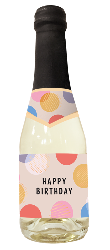 Geschenkbox Happy Birthday! Alles Gute für Dich mit Sekt, Bonbons und Schokolade - ooobox