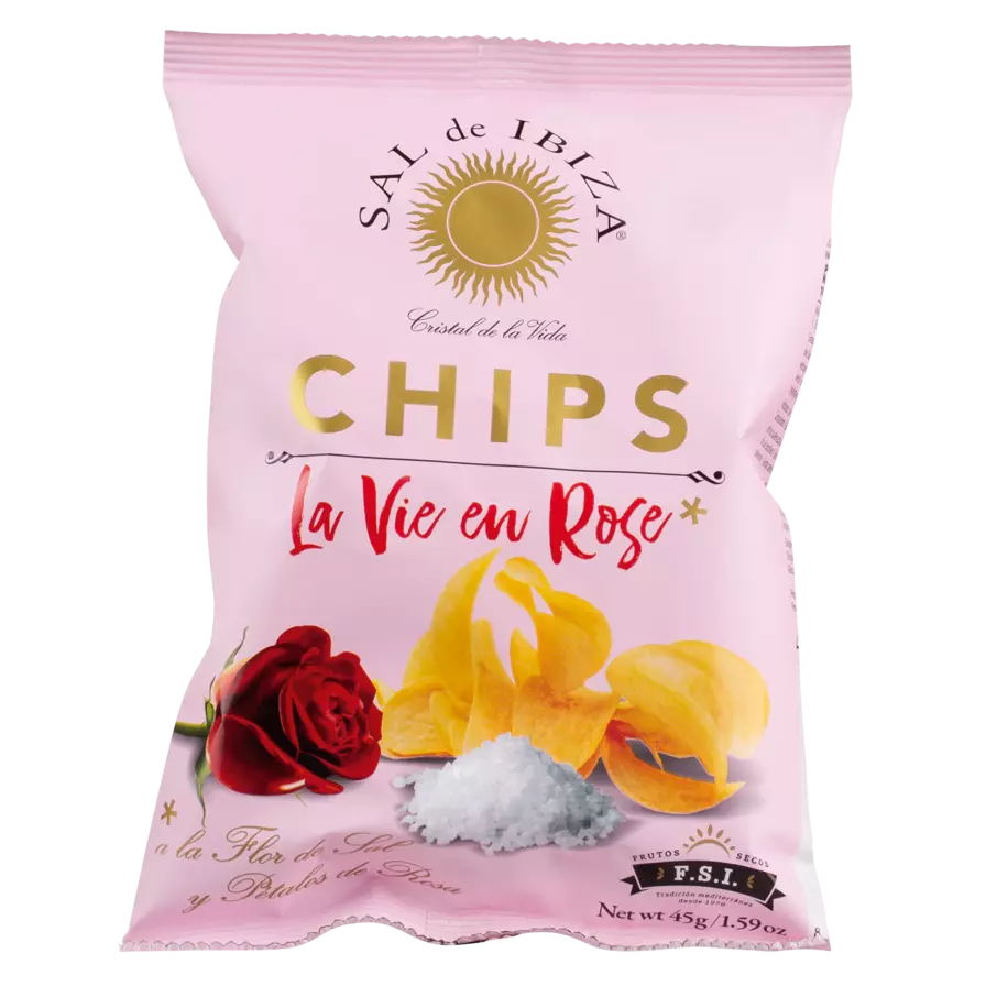 Chips "la vie en rose" von Sal de Ibiza - ooobox