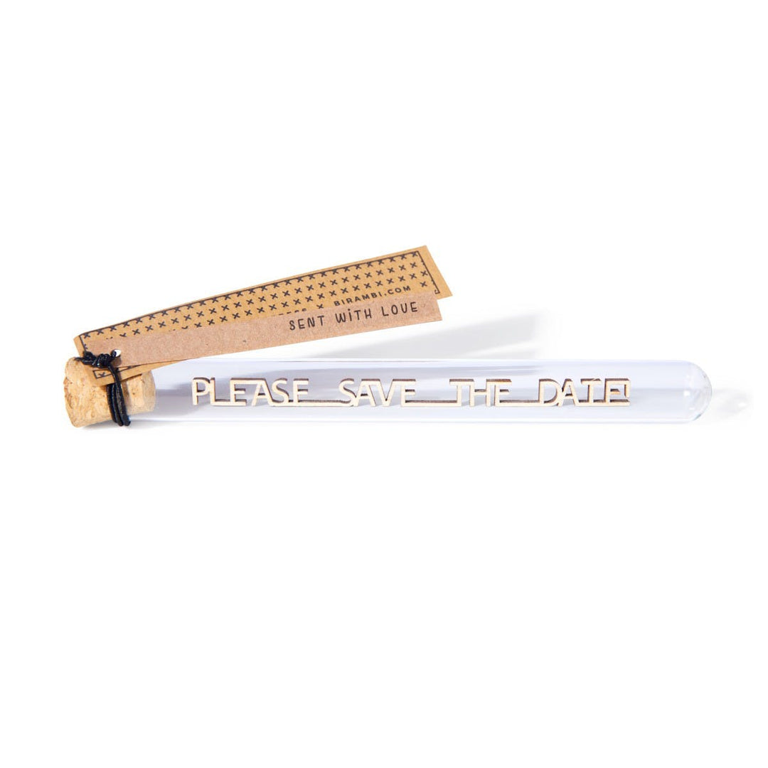 Holz-Schriftzug "Save the date" - ooobox
