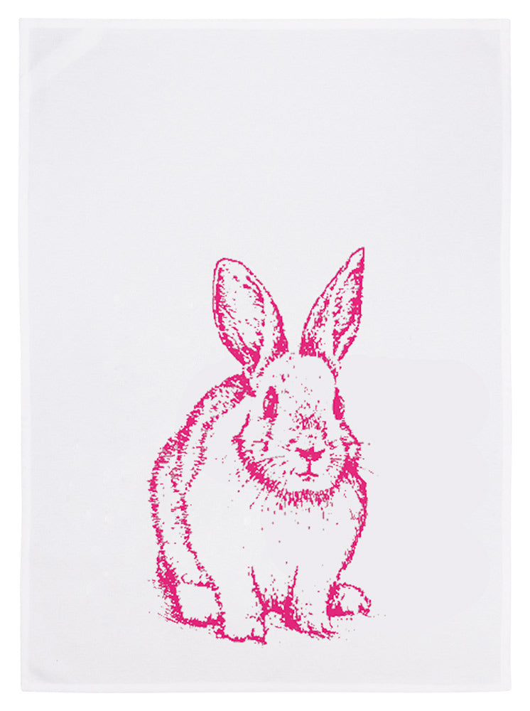 Ostergeschenk für Ladies mit Goldhasen, Kerzen, Küchenhandtuch und Snack - ooobox