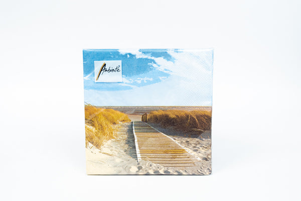 servietten mit insel-feeling