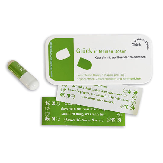 Glück in kleinen Dosen - ooobox