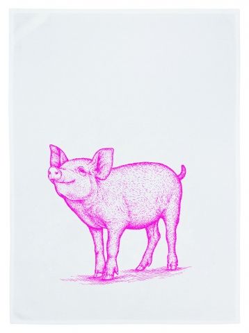 Geschirrtuch "Glücks-Schweinchen" - ooobox