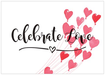 grußkarte celebrate love