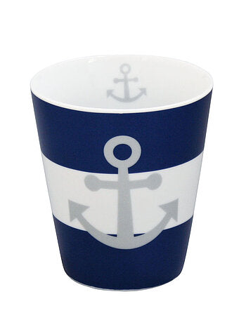 becher "anker blau"