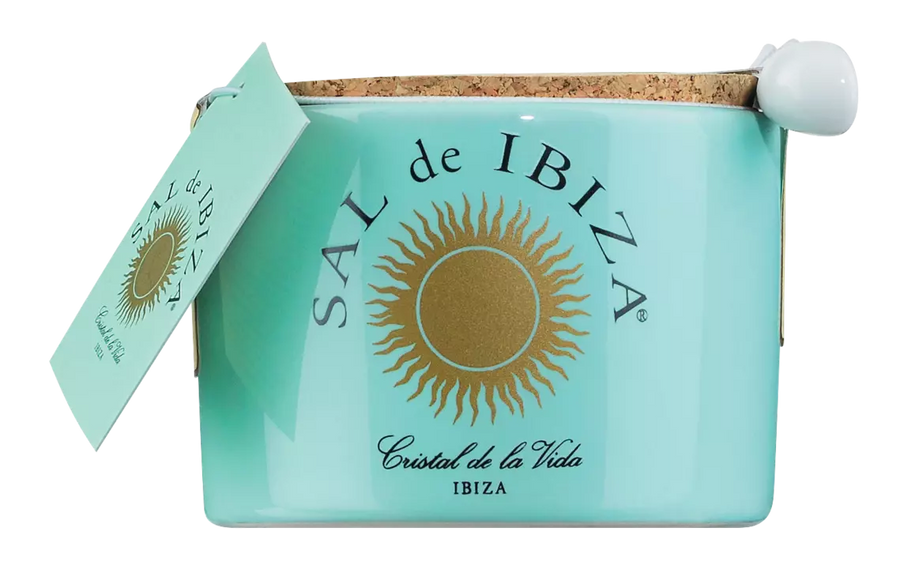 Salz Fleur de Sel im Steintopf von Sel de Ibiza - ooobox