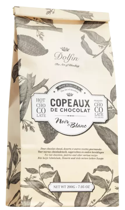 trinkschokolade in flocken von dolfin