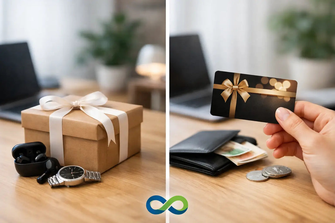 Mitarbeitergeschenk oder Gutschein - was passt besser?