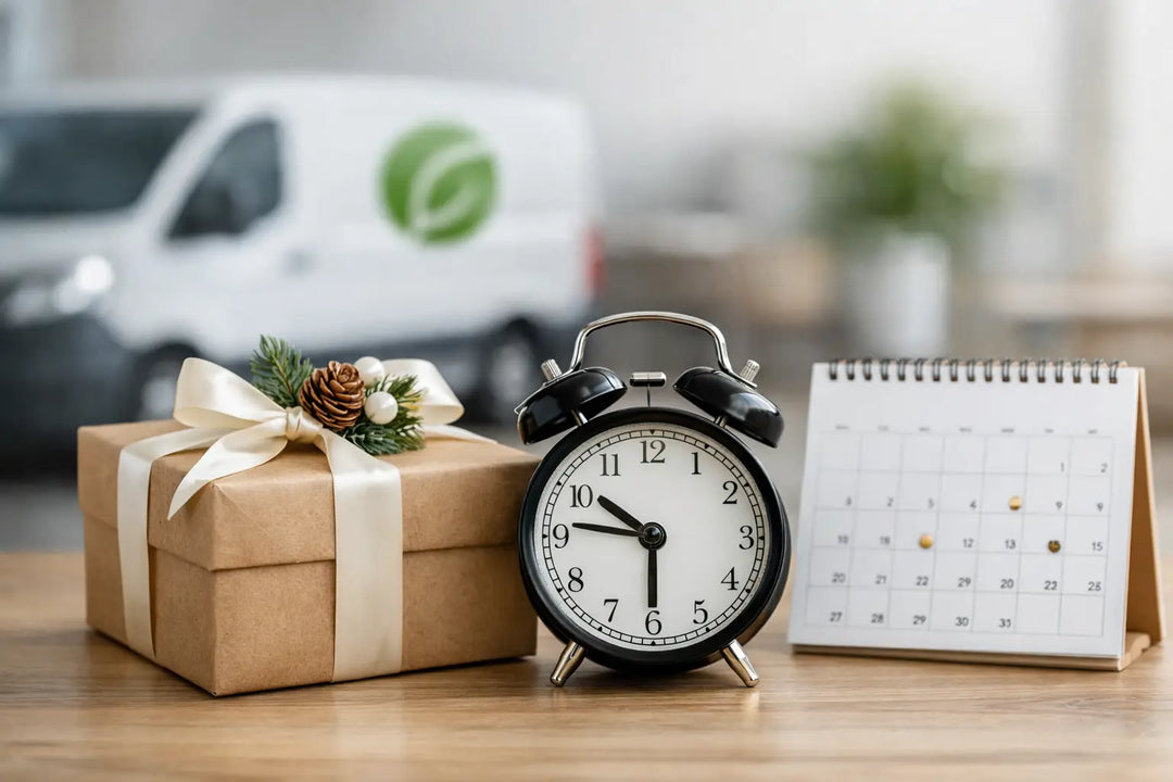 Geschenkset mit Terminversand pünktlich schenken