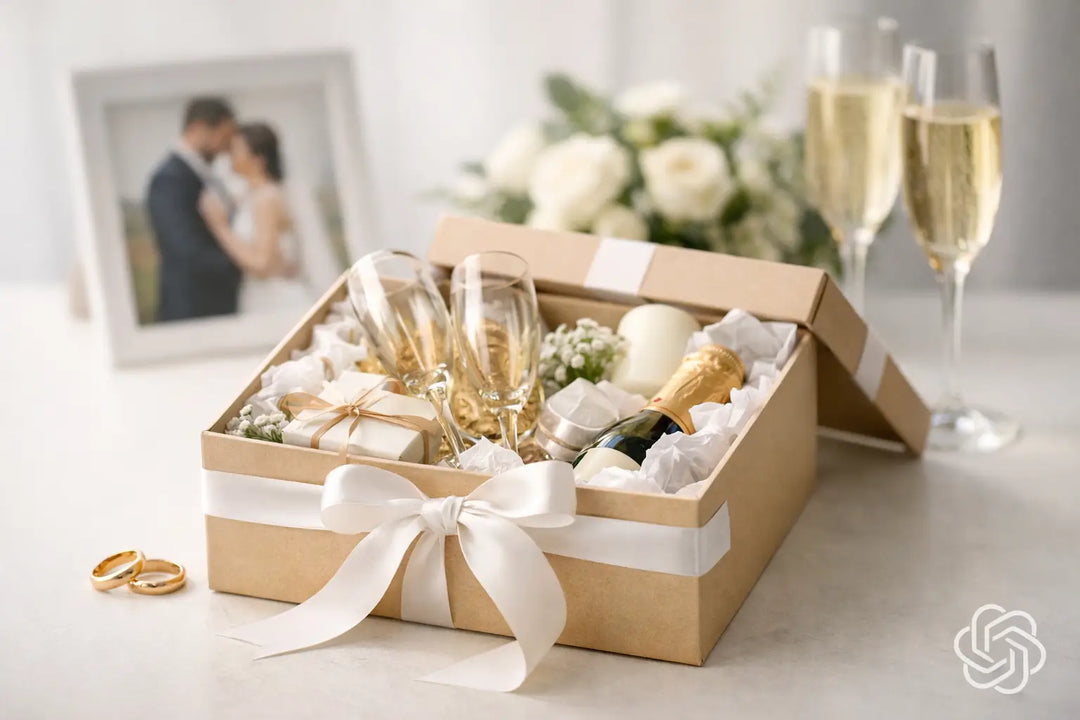Geschenkbox für Hochzeitspaar richtig wählen
