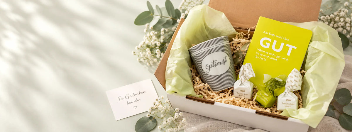Geschenkideen mit Mitgefühl – Trost & Anteilnahme schenken