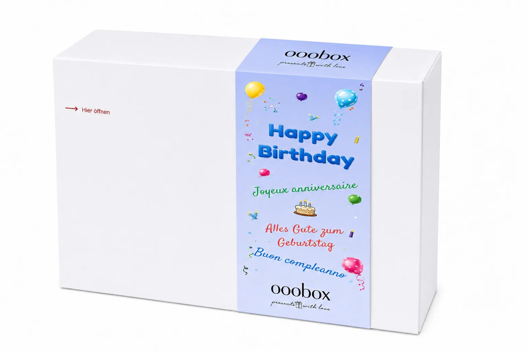 Geschenkverpackung: Happy Birthday