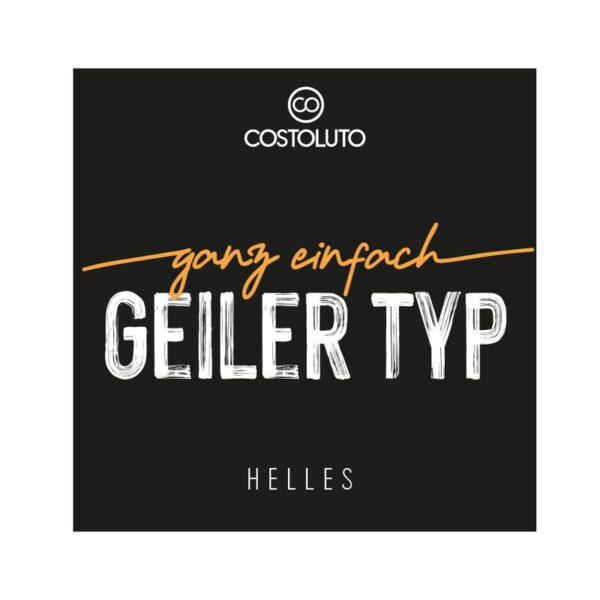 Bier "Ganz einfach Geiler Typ" für Deinen besten Freund, Vater oder Kollegen