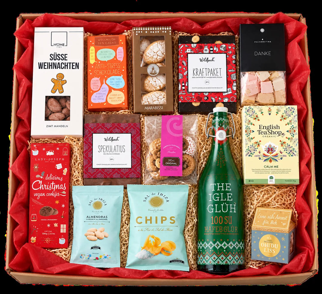 Big Merry Moments – große Weihnachts-Geschenkbox für Teams mit 14 Produkten