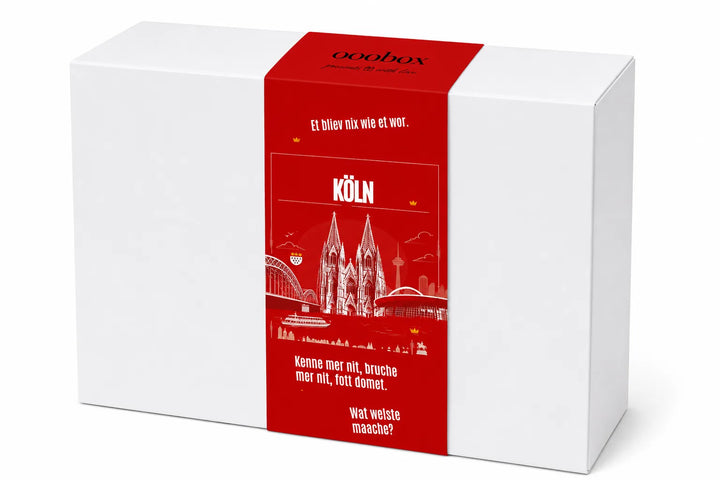 Geschenkverpackung: Kölsche Grüße