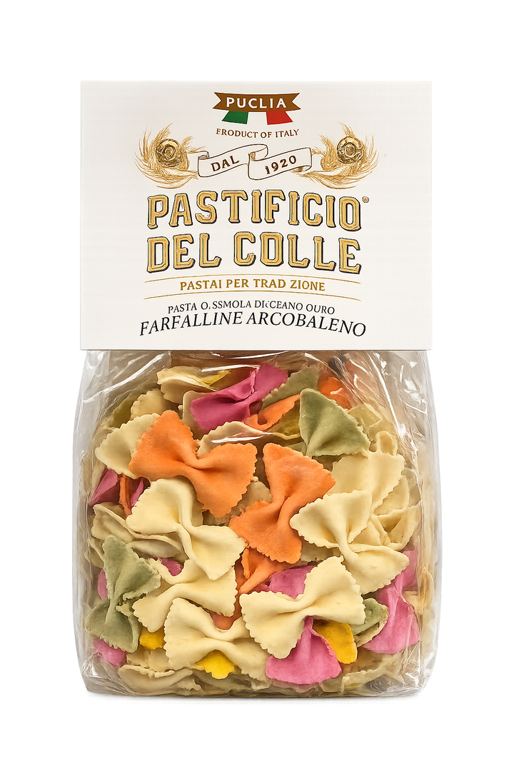 Bunte Schleifen Nudeln