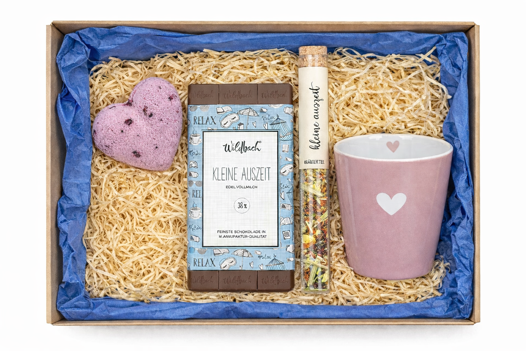 Geschenkbox „Kleine Auszeit für Dich"- Entspannung zum Verschenken