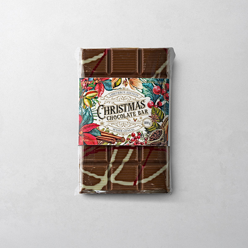 Weihnachtsschokolade 100g für festliche Freuden