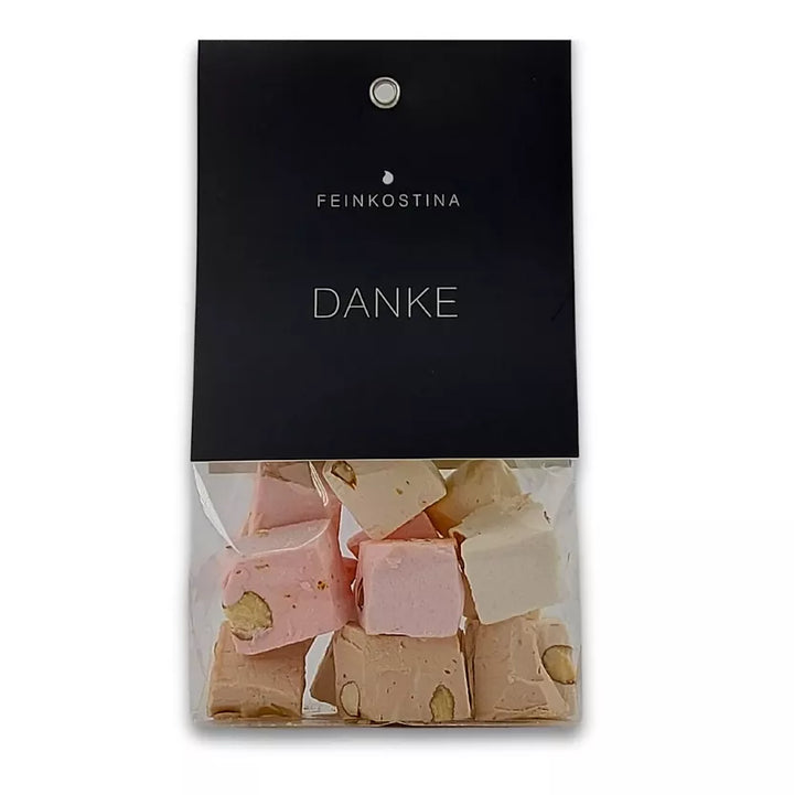 Nougat Mix Danke – Bestandteil der Geschenkbox Big Merry Moments