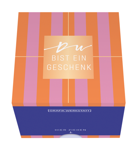 Message in a box "Du bist ein Geschenk"