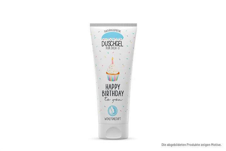 Geschenkbox „Happy birthday and all the best“