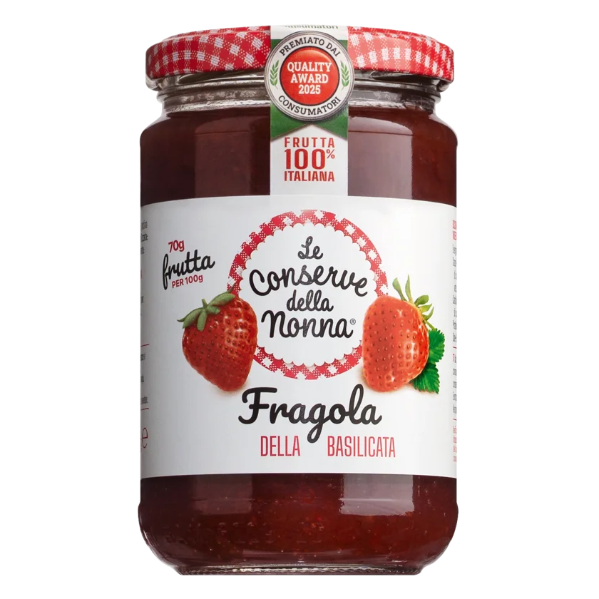 Erdbeerkonfitüre aus Italien