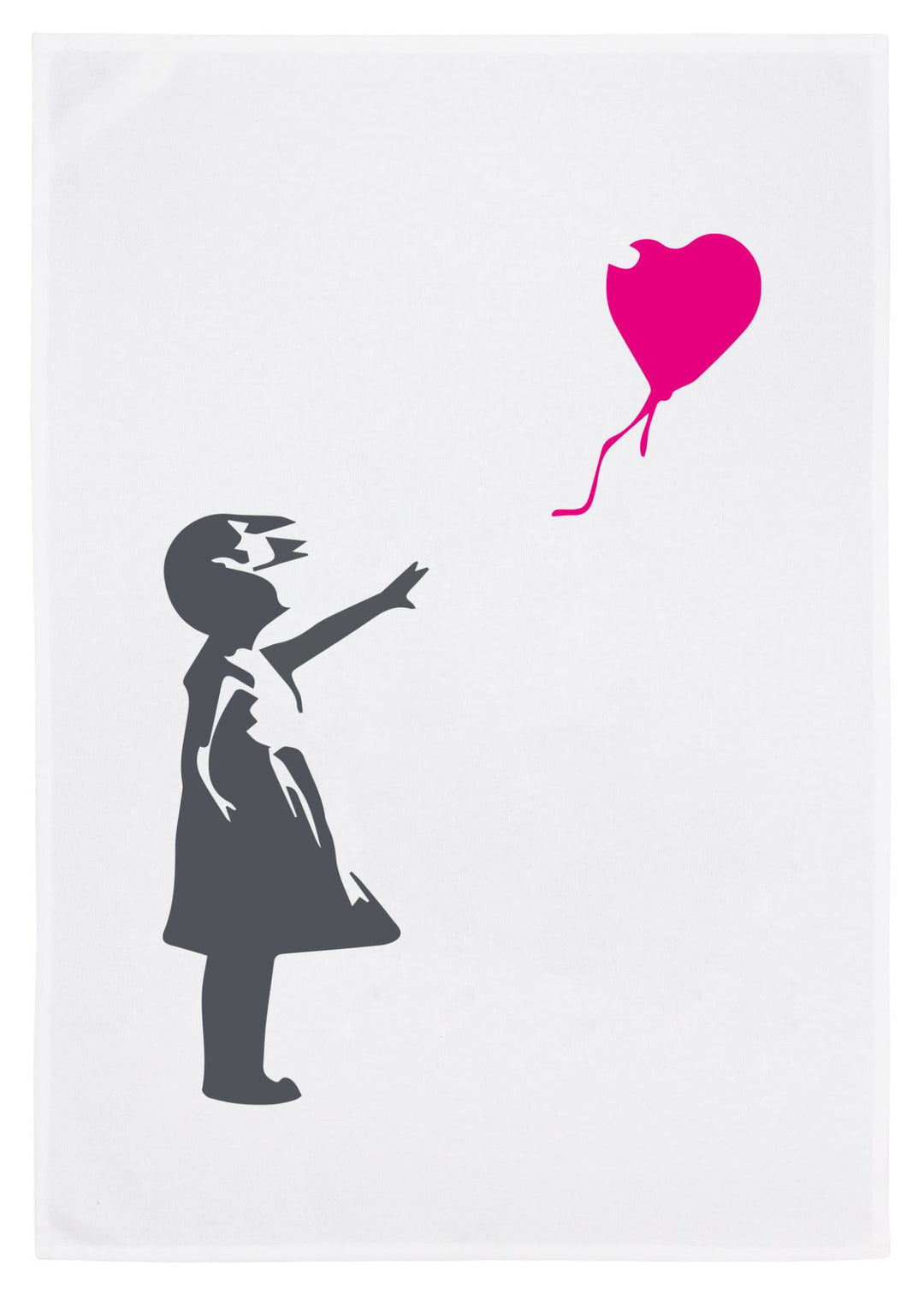 Geschirrtuch "Banksy- Girl with Balloon"