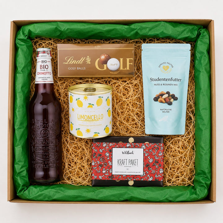 Geschenkbox „Golf" Das perfekte Geschenk für Golfer!