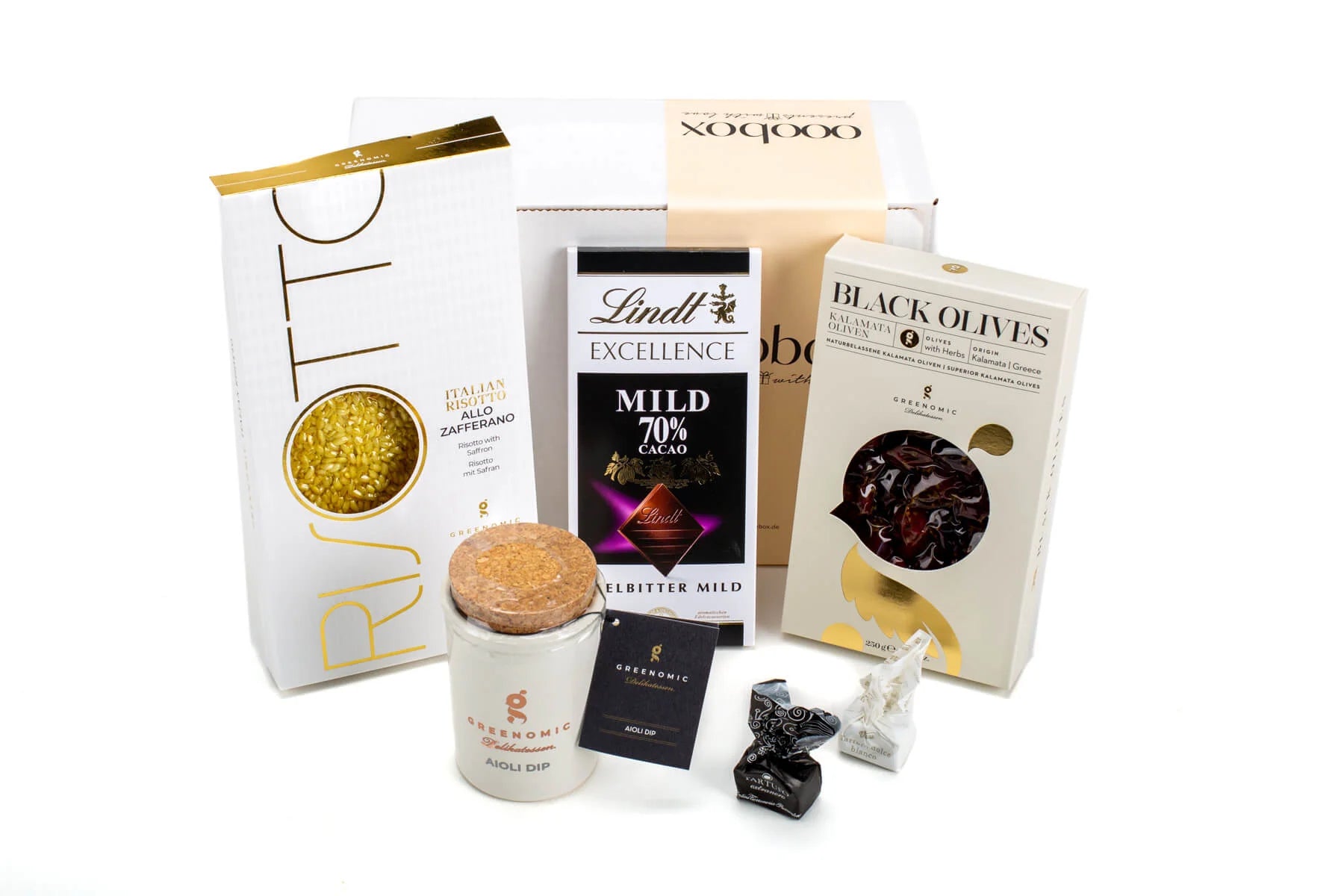 Geschenkbox Goodbye mit edlen Delikatessen - ooobox