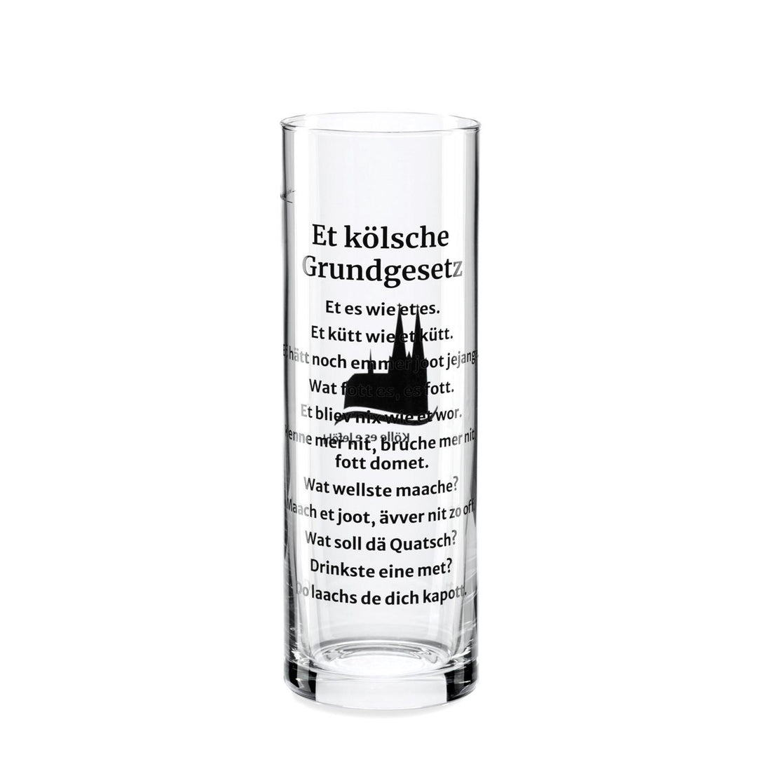 Kölschglas Grundgesetz Köln
