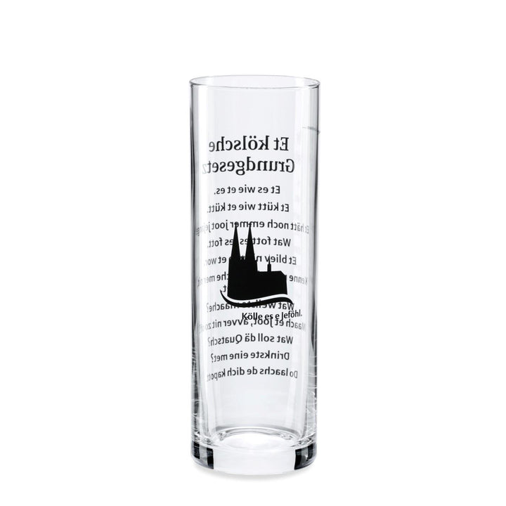 Kölschglas Grundgesetz Köln