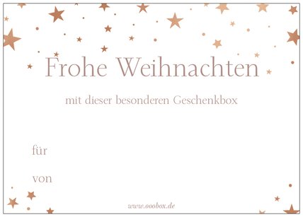 Weihnachstsgeschenk-Box "Christmas classics"
